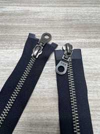 5RGTHMMR-OUTLET Metal Zipper Size 5 Antique Silver Two Way Separator YKK Sub Photo