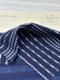 A-1697 Rope Indigo Dobby[Textile / Fabric] ARINOBE CO., LTD. Sub Photo