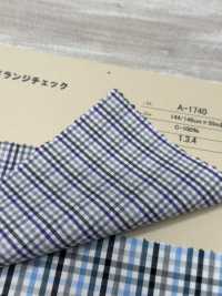 A-1740 Top Melange Check[Textile / Fabric] Ariyoshi Shoten Sub Photo