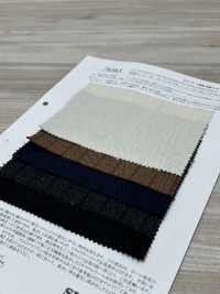 76363 Yarn-dyed Cotton/wool Back Brushed Ring-bon Stripe[Textile / Fabric] SUNWELL Sub Photo