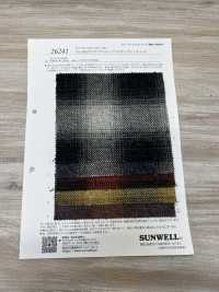 26241 Clo-Mor Cotton Twill Ombre Check[Textile / Fabric] SUNWELL Sub Photo