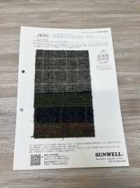 26245 Clo-Mor Cotton Twill Glen Check[Textile / Fabric] SUNWELL Sub Photo