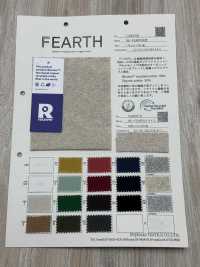 FJ940009 26/- F.EARTH Jersey P. Product Dyeing, Under-bleached[Textile / Fabric] Fujisaki Textile Sub Photo