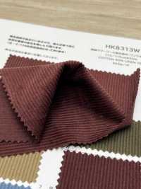 HK8313W Linen Corduroy, Sulfur Dyed, One Wash[Textile / Fabric] KOYAMA Sub Photo