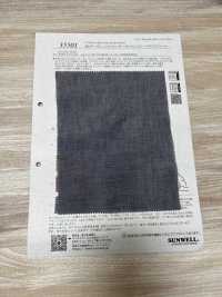 35501 40 Thread Organic Cotton Gauze Chambray Craft Washer Processing[Textile / Fabric] SUNWELL Sub Photo