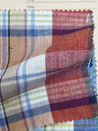 A-8129 Linen Madras Check[Textile / Fabric] ARINOBE CO., LTD. Sub Photo