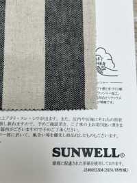 35504 Cotton/Linen Relaxy Twill Craft Washer Processing[Textile / Fabric] SUNWELL Sub Photo