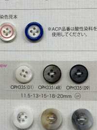 OPH335 Polyester Resin 4-hole Button Sub Photo