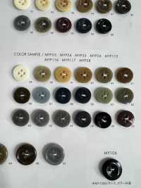 MYP115 Polyester Resin 4-hole Button DAIYA BUTTON Sub Photo