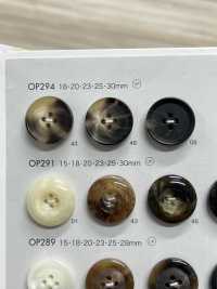 OP294 Polyester Resin 4-hole Button Sub Photo