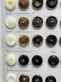 OP285 Polyester Resin 4-hole Button DAIYA BUTTON Sub Photo