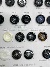 8011 Polyester Resin Bordered 4-hole Button DAIYA BUTTON Sub Photo