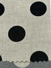 DOT-7100-3 Linen Loomstate Coin Dot[Textile / Fabric] HOKKOH Sub Photo