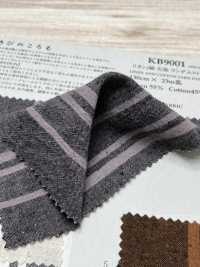 KB9001 Linen/Cotton Yarn-dyed Random Stripes[Textile / Fabric] KOYAMA Sub Photo