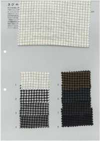 KB9004 Linen/Cotton Yarn-dyed Gingham Check[Textile / Fabric] KOYAMA Sub Photo