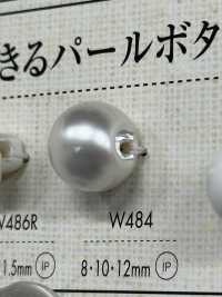 W484 Round Pearl[Miscellaneous Goods And Others] DAIYA BUTTON Sub Photo