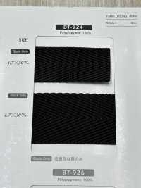 BT-924 PP Belt (1.7mm Thick X Herringbone Weave)[Ribbon Tape Cord] SHINDO(SIC) Sub Photo