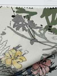 7025-800-2 CR Satin (Silhouette Touch Flower)[Textile / Fabric] HOKKOH Sub Photo