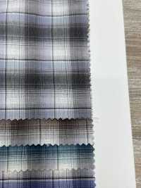 35502 50 Single Thread Cotton Wavy Lawn Ombre Check[Textile / Fabric] SUNWELL Sub Photo