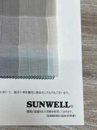 35503 50 Single Thread Cotton Wavy Lawn Check[Textile / Fabric] SUNWELL Sub Photo