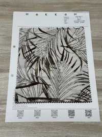 7025-805-1 CR Lawn(Line Drawing Leaf)[Textile / Fabric] HOKKOH Sub Photo