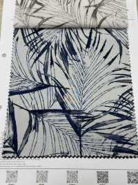 7025-805-1 CR Lawn(Line Drawing Leaf)[Textile / Fabric] HOKKOH Sub Photo