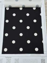 DOT-9100-1 Memory-like Taffeta (13mm DOTs)[Textile / Fabric] HOKKOH Sub Photo