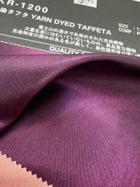 KR1200 YARN DYED TAFFETA[Textile / Fabric] Character Fabric Sub Photo