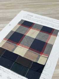 35510 Fuwa.60 Thread Organic Cotton Shirring Block Check[Textile / Fabric] SUNWELL Sub Photo