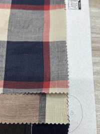 35510 Fuwa.60 Thread Organic Cotton Shirring Block Check[Textile / Fabric] SUNWELL Sub Photo