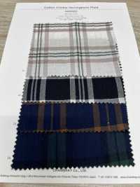 4SG032(2) Cotton Crinkle Herringbone Plaid[Textile / Fabric] Sub Photo