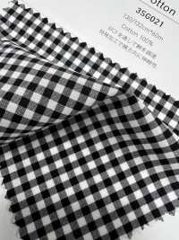 3SG021 Natural Stretch Cotton Gingham Plaid[Textile / Fabric] Sub Photo