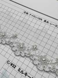 24903S Silver Lame Chemical Princess Color[Lace] Kyowa Lace Sub Photo