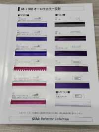 M-9100-SF M-9100 Aurora Color Roll SF (Single Fold Tape)[Ribbon Tape Cord] STAR BRAND (Hoshika) Sub Photo