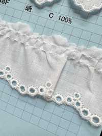 23438F Cotton Ruffle Lace Kyowa Lace Sub Photo