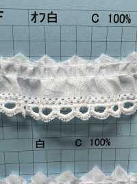 8086-1F Cotton Ruffle Lace Kyowa Lace Sub Photo