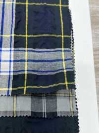 14415 Cotton/polyester Seersucker Tartan Check[Textile / Fabric] SUNWELL Sub Photo