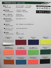 TM-8300-2F Fluorescent Color Roll Shooting Two-fold Tape[Ribbon Tape Cord] Topman Industries Sub Photo