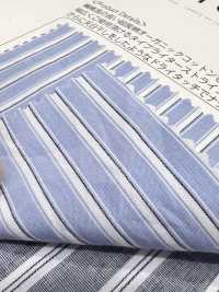 OGN-1005ST Superior Organic Typewritter Cloth Stripes[Textile / Fabric] TIPICO (Kuwamura Textile) Sub Photo