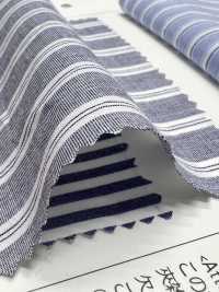 OGN-1007ST Superior Organic Typewritter Cloth Stripes[Textile / Fabric] TIPICO (Kuwamura Textile) Sub Photo