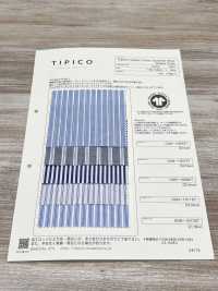 OGN-1007ST Superior Organic Typewritter Cloth Stripes[Textile / Fabric] TIPICO (Kuwamura Textile) Sub Photo