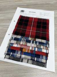 CH-6345 Triple Yarn Twill Check[Textile / Fabric] Kuwamura Fiber Sub Photo