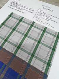 OM43675 60/1 Linen Typewritter Cloth Yarn-dyed Check[Textile / Fabric] Oharayaseni Sub Photo