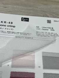 KR-48 Mono Crimp[Textile / Fabric] Character Fabric Sub Photo