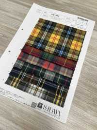 AW1602 Shaggy Tartan Check[Textile / Fabric] SHIBAYA Sub Photo