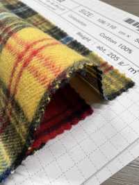 AW1602 Shaggy Tartan Check[Textile / Fabric] SHIBAYA Sub Photo