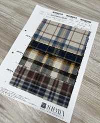 AW1812 Twisted Melange Flannel Check[Textile / Fabric] SHIBAYA Sub Photo