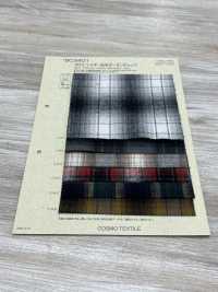 BC3401 30/2 Shaggy Fuzzy Tartan Check[Textile / Fabric] COSMO TEXTILE Sub Photo