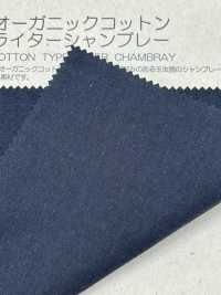 BC0010 60/1 Organic Cotton Typewritter Cloth Chambray[Textile / Fabric] COSMO TEXTILE Sub Photo