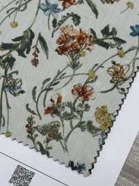 7025-1800-1 50CRW Viyella Botanical Floral Pattern[Textile / Fabric] HOKKOH Sub Photo